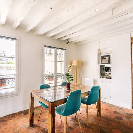 Lägenhet Guestready - Le Marais Getaway With A Balcony