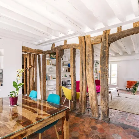 公寓 Guestready - Le Marais Getaway With A Balcony