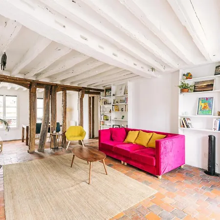 公寓 Guestready - Le Marais Getaway With A Balcony